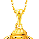 POH KONG Auspicious 916/22K Yellow Gold Canine of Prosperity Pendant