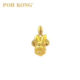 POH KONG 916/22K Gold Disney Classic Minnie Pendant