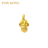 POH KONG 916/22K Gold Disney Classic Minnie Pendant