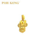 POH KONG 916/22K Gold Disney Classic Minnie Pendant