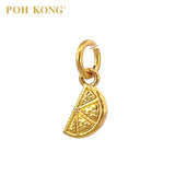 POH KONG 916/22K Yellow Gold Lemon Slice Pendant