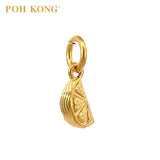 POH KONG 916/22K Yellow Gold Lemon Slice Pendant