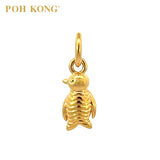POH KONG 916/22K Yellow Gold Penguin Pendant