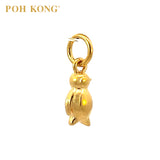 POH KONG 916/22K Yellow Gold Penguin Pendant