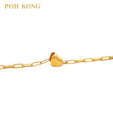 POH KONG 916/22K Yellow Gold Tranz Heavenly Wings Bracelet