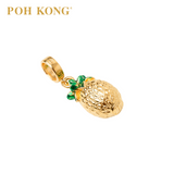 POH KONG 916/22K Gold Auspicious Gold Lily Pendant