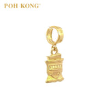 POH KONG 916/22K Yellow Gold Anggun YAMEE Pendant