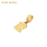 POH KONG 916/22K Yellow Gold Anggun YAMEE Pendant