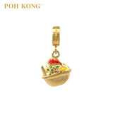 POH KONG 916/22K Yellow Gold Anggun ABC Air Batu Campur Pendant