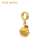 POH KONG 916/22K Yellow Gold Anggun ABC Air Batu Campur Pendant