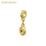 POH KONG 999/24K Yellow Gold NeZha (魔丸) Pendant