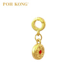 POH KONG 999/24K Yellow Gold NeZha (魔丸) Pendant