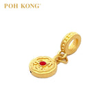 POH KONG 999/24K Yellow Gold NeZha (魔丸) Pendant