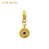 POH KONG 999/24K Yellow Gold NeZha (灵珠) Pendant