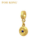 POH KONG 999/24K Yellow Gold NeZha (灵珠) Pendant