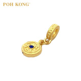 POH KONG 999/24K Yellow Gold NeZha (灵珠) Pendant
