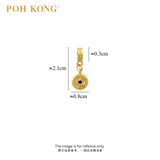 POH KONG 999/24K Yellow Gold NeZha (灵珠) Pendant