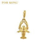 POH KONG 916/22K Yellow Gold Lobster Pendant