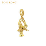 POH KONG 916/22K Yellow Gold Lobster Pendant