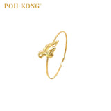 POH KONG 916/22K Yellow Gold Dinosaur Mini Ring