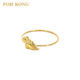 POH KONG 916/22K Yellow Gold Dinosaur Mini Ring