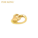 POH KONG 916/22K Yellow Gold Duet Of Hearts Pendat