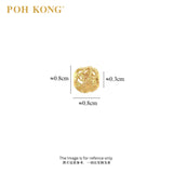 POH KONG 916/22K Yellow Gold Heart Of Devotion Bead Charm