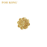 POH KONG 916/22K Yellow Gold Plum Blossom Charm