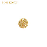 POH KONG 916/22K Yellow Gold Celestial Garden Charm