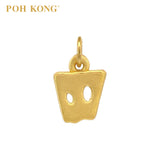 POH KONG 999/24K Yellow Gold Cheddar Pendant