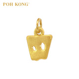 POH KONG 999/24K Yellow Gold Cheddar Pendant