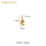 POH KONG 916/22K Yellow Gold Roses Pendant
