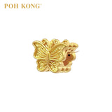 POH KONG 916/22K Yellow Gold Butterfly Charm