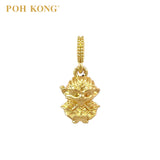 POH KONG 916/22K Yellow Gold Monkey King Pendant