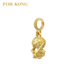 POH KONG 916/22K Yellow Gold Monkey King Pendant