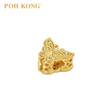 POH KONG 916/22K Yellow Gold Lace Wing Butterfly Charm