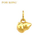 POH KONG 999/24K Yellow Gold Bottle Gourd Pendant