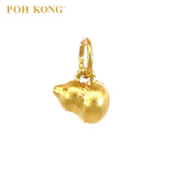 POH KONG 999/24K Yellow Gold Bottle Gourd Pendant