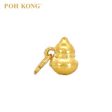 POH KONG 999/24K Yellow Gold Bottle Gourd Pendant