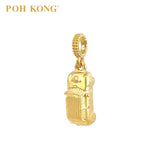 POH KONG 916/22K Yellow Gold Classic Car Pendant