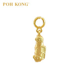 POH KONG 916/22K Yellow Gold Classic Car Pendant