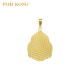 POH KONG 999/24K Yellow Gold Exquisite Buddha Pendant
