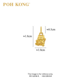 POH KONG 916/22K Yellow Gold 'ZhaoCai' Lucky Cat Pendant