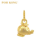 POH KONG 916/22K Yellow Gold Helicopter Pendant