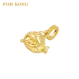 POH KONG 916/22K Yellow Gold Baby Shark Pendant
