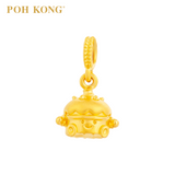 POH KONG 916/22K Yellow Gold Cutie Cake Pendant