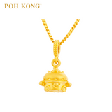 POH KONG 916/22K Yellow Gold Cutie Cake Pendant