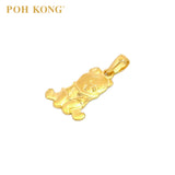 POH KONG 916/22K Gold Disney Baby Winnie The Pooh Pendant