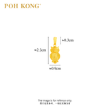POH KONG 916/22K Yellow Gold Owlet Pendant