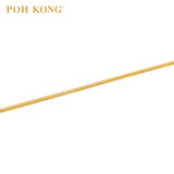 POH KONG 916/22K Yellow Gold V-Shape Chain